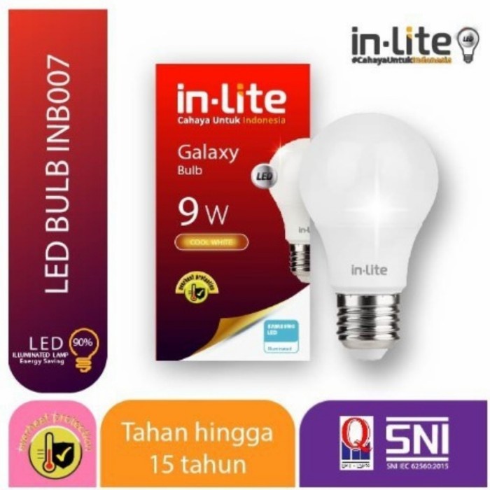 [PROMO] Lampu Led In-Lite Value Paket 15Watt Beli 3 Gratis 1 kualitas1