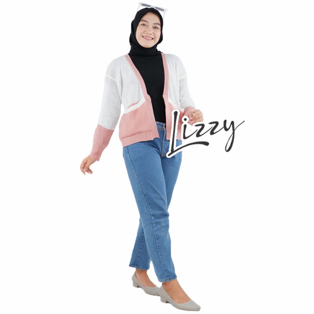 Lizzy - MANDA OUTER CARDI TWO TONE