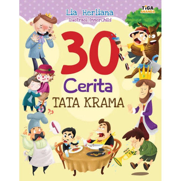 buku anak - 30 cerita tata krama - tiga ananda