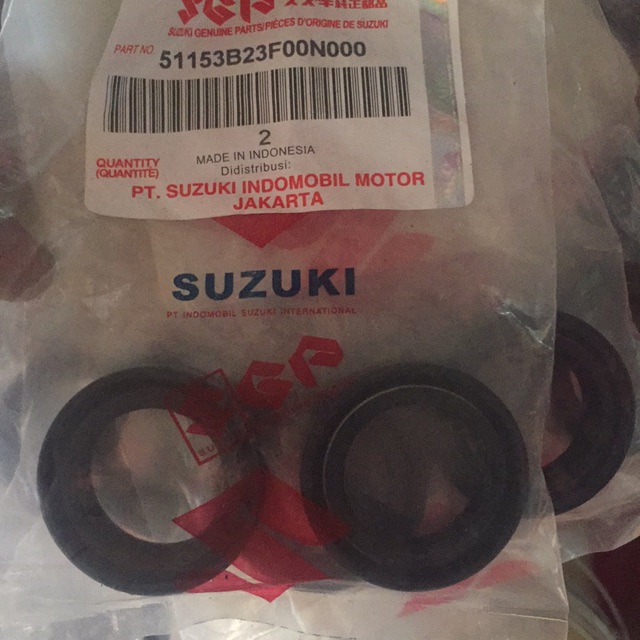 Seal sok merek suzuki