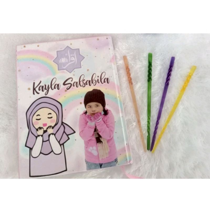 

Buku Iqro Bercover & Bergambar variasi