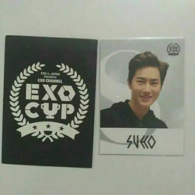 PC PHOTOCARD SUHO EXO CUP