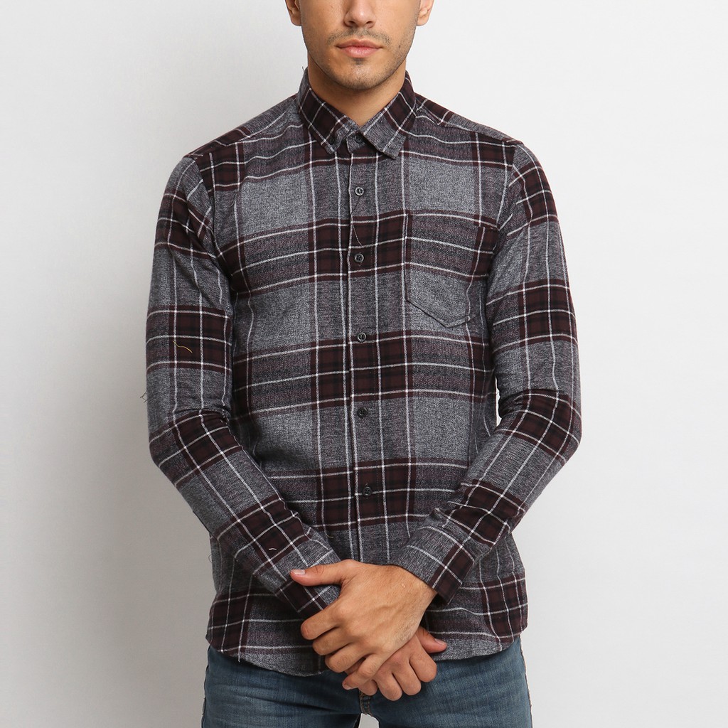 

VENGOZ Kemeja Flanel Pria - Kane Flannel Shirt