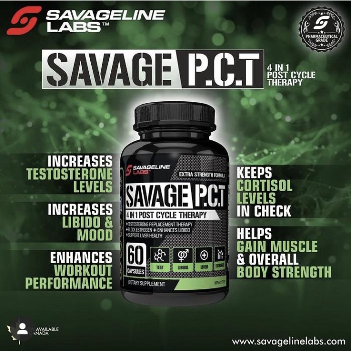 Jual [ SUPPLEMENT ] SAVAGE LINE LABS SAVAGE PCT 4 in 1 ULTIMATE