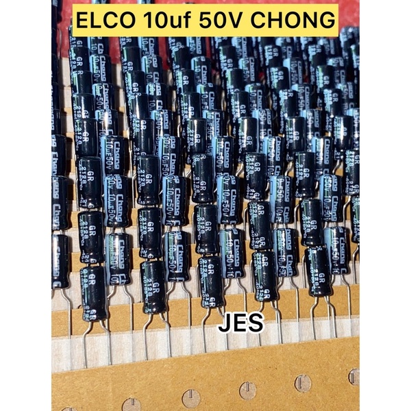 ELCO 10uf 50V ORIGINAL CHONG