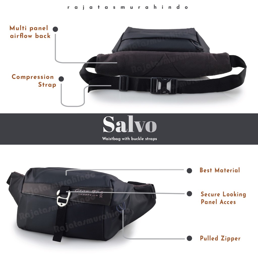 RTM - Gear Bag Salvo Buckle Straps