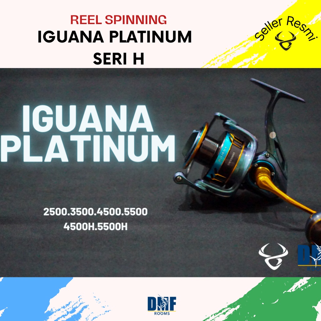 BONUS KAOS | NEW BULLZEN IGUANA PLATINUM REEL SERI H