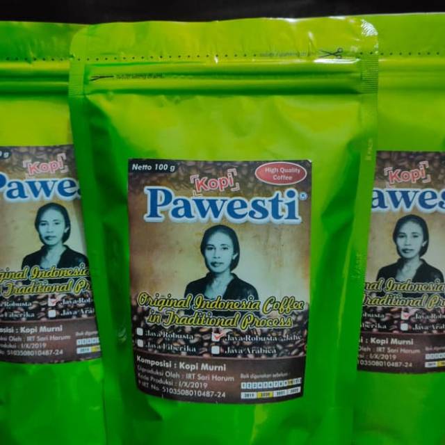 

Kopi Jahe Pawesti homemade 100 gram