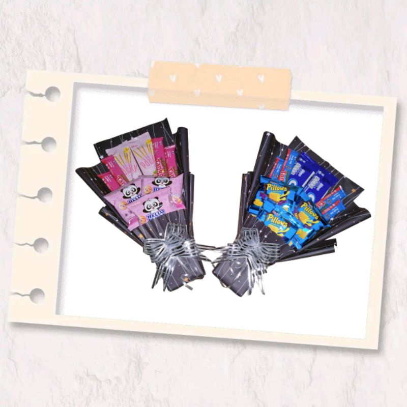 

Buket Snack | Buket Snack Wisuda | Buket Snack Anniversary | Buket Snack Ulang Tahun (part 1)