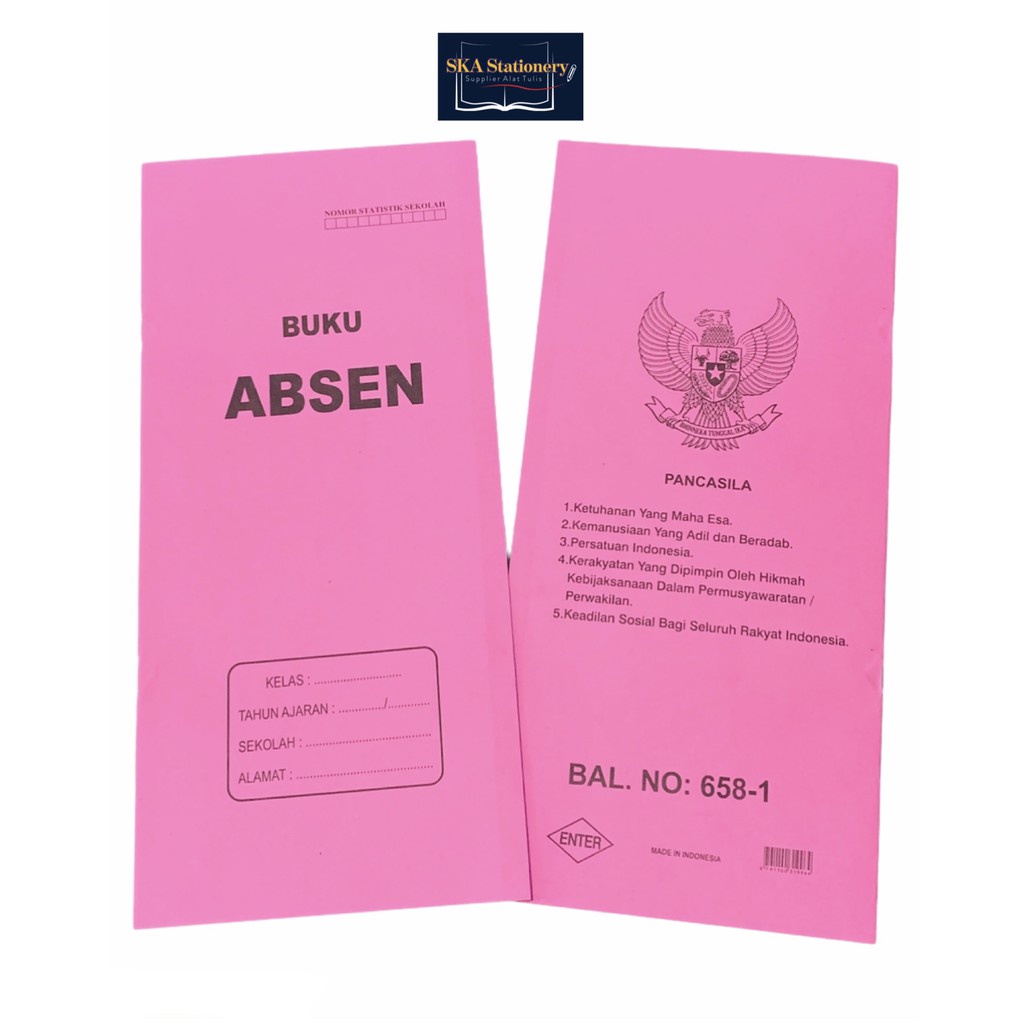

Paling murah banget Buku/Kertas/Daftar Absen/Absensi Besar (12Pcs) paling murah
