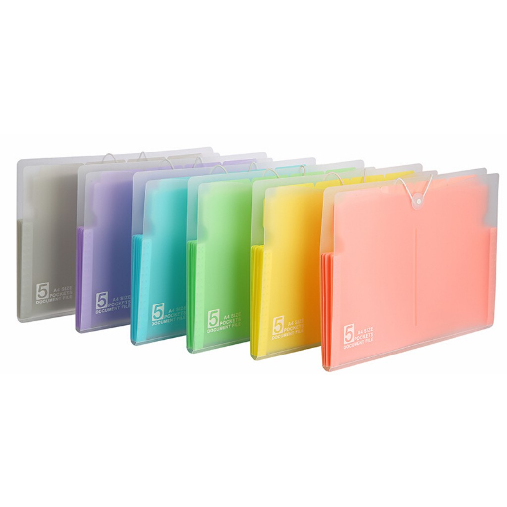 

Kinary A4 Document File 5 pockets - DC7405