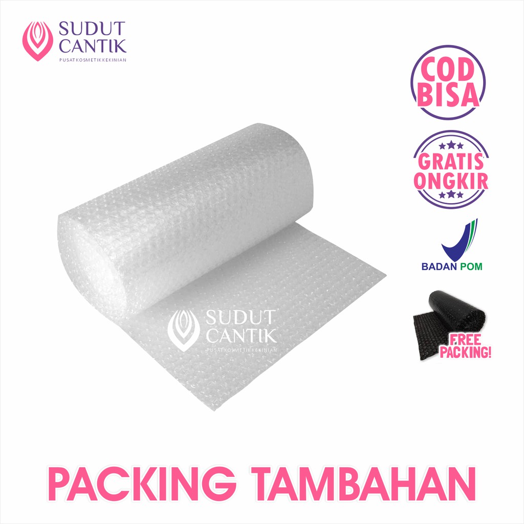 

Sudut Cantik - Extra Bubble Wrap Tambahan Packing Supaya Paket Lebih Aman