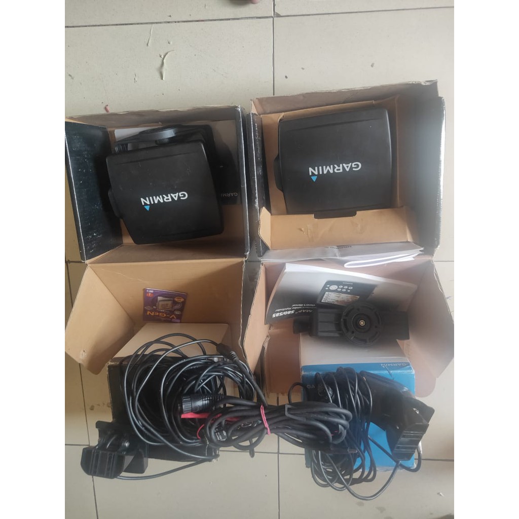 Garmin GPS Fishfinder 585 / 585 Seken Kumplit