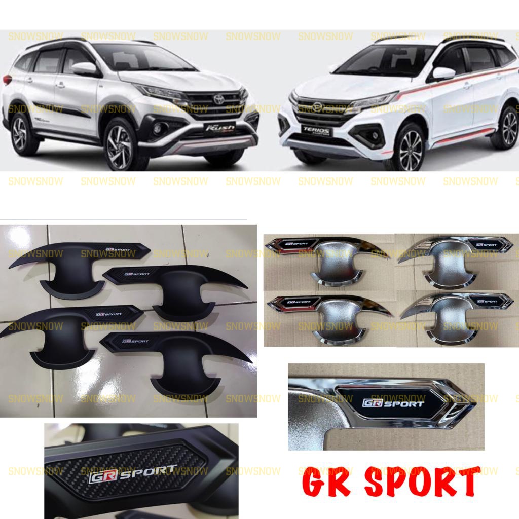 Outer Cover Mangkok All New Rush Terios 2018 2020 2022 2023 GR SPORT Hitam Chrome