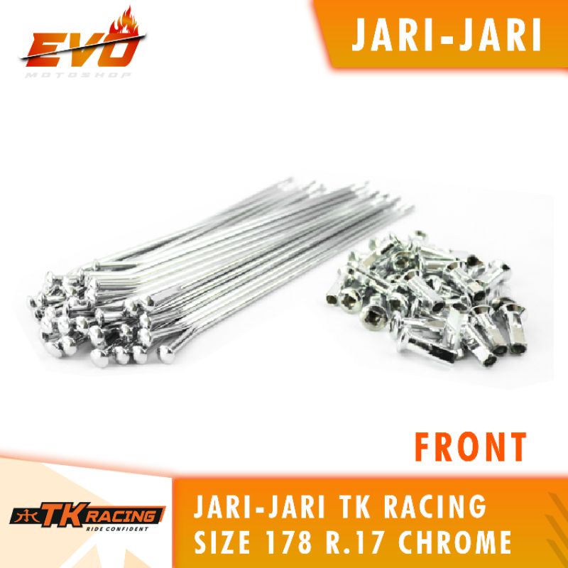 JARI JARI TK 178 RING 17 FRONT CHROME