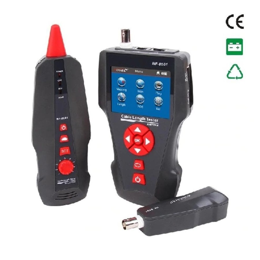 Cable Tester Digital NF-8601W Multifungsi