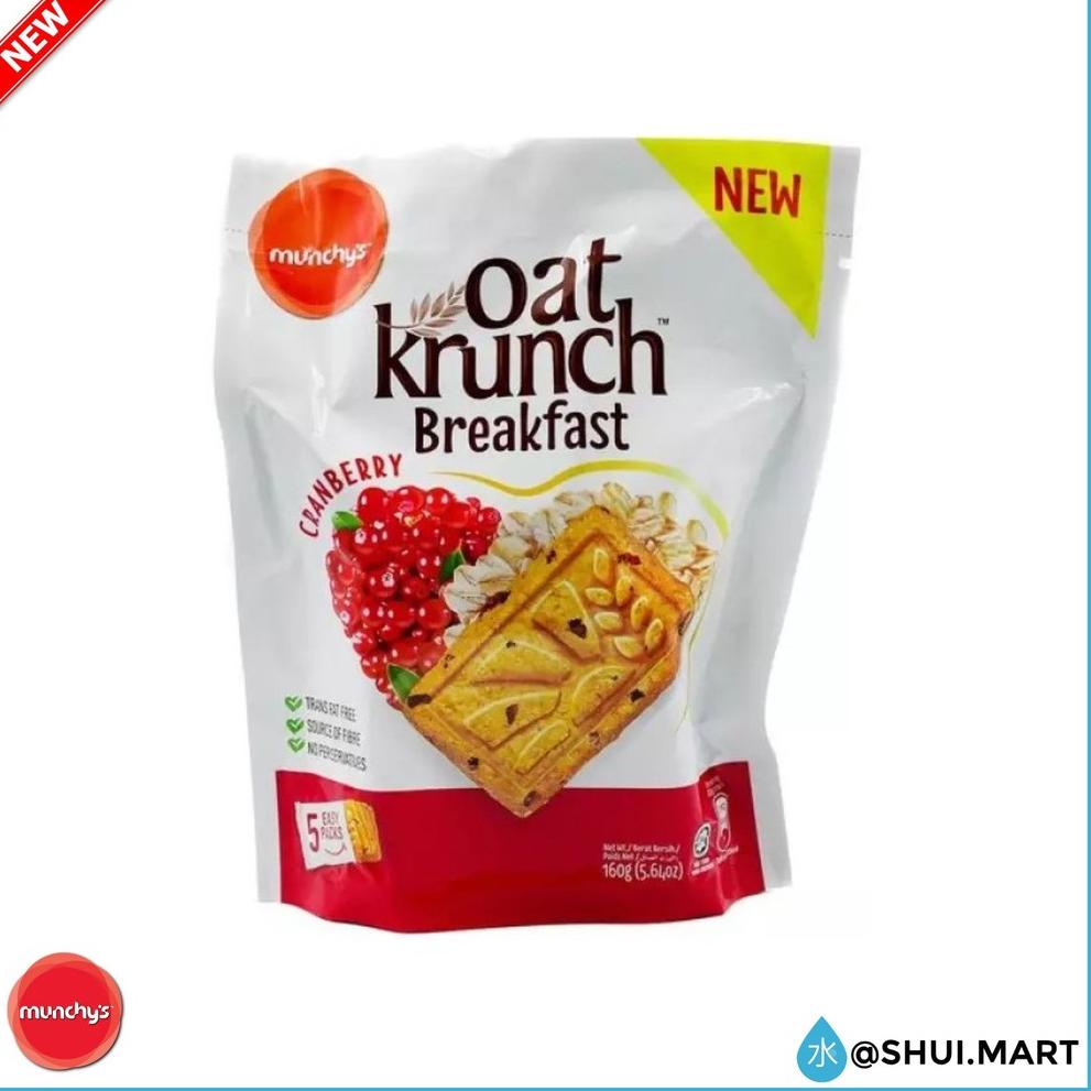 

Terupdate ZGPR7 MUNCHYS MUNCHY'S OAT KRUNCH BREAKFAST CRANBERRY / CHIA SEEDS & MILK 51 Sale