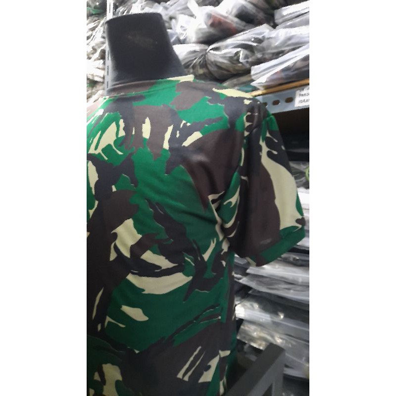 Kaos Loreng Malvinas Dryfit - Kaos TNI AD Dryfit - Kaos Dryfit Loreng Malvinas - Kaos Malvinas Dryfit