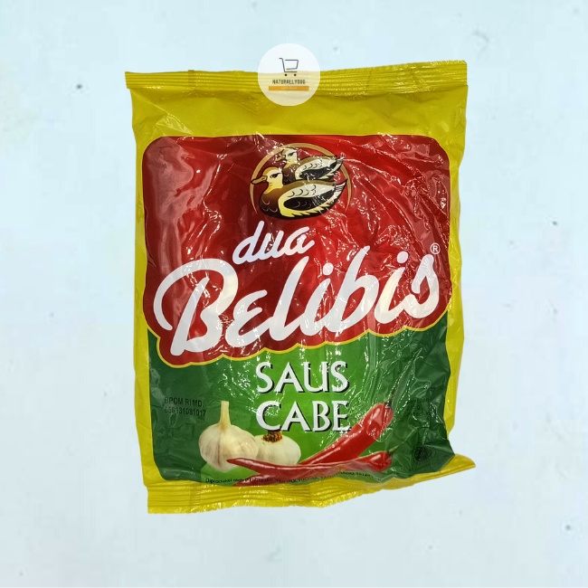 Saus Sambal/Saus Tomat Dua Belibis Sachet isi 24x9gram