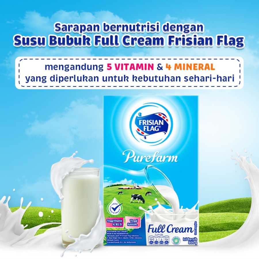 Susu Bubuk * Frisian Flag * Susu Full Cream * 800g