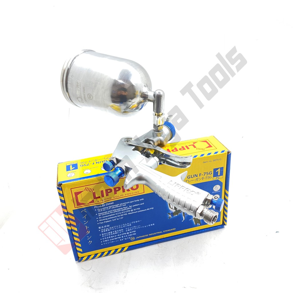 LIPPRO Spray Gun F-75G Tabung Atas - Semprotan Cat F75 F 75