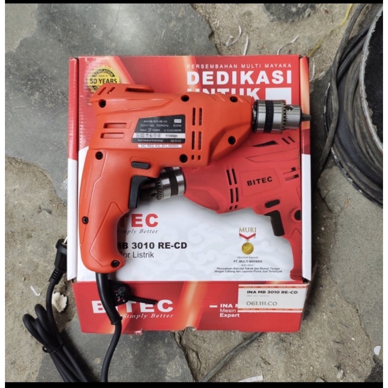Bor Listrik Bitec MB3010 10mm