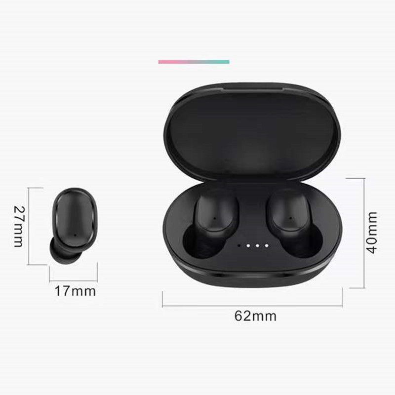 A6S TWS HiFi Bass Headset Bluetooth Wireless Sport Earphone Earbuds