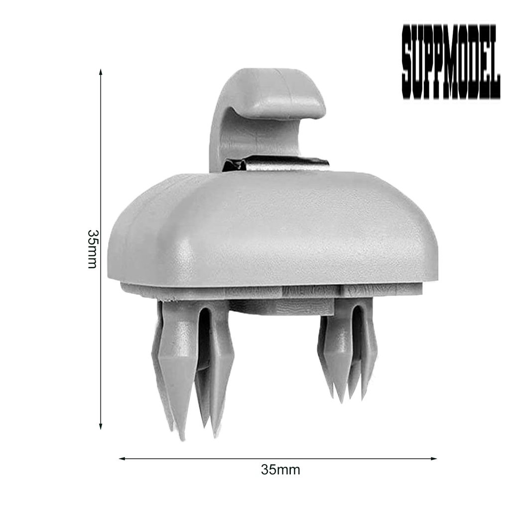 2pcs Klip Kait Visor Matahari Interior Mobil Untuk Audi A4 B6 B7 A4L Q5 A7 Q7 Q3 A5