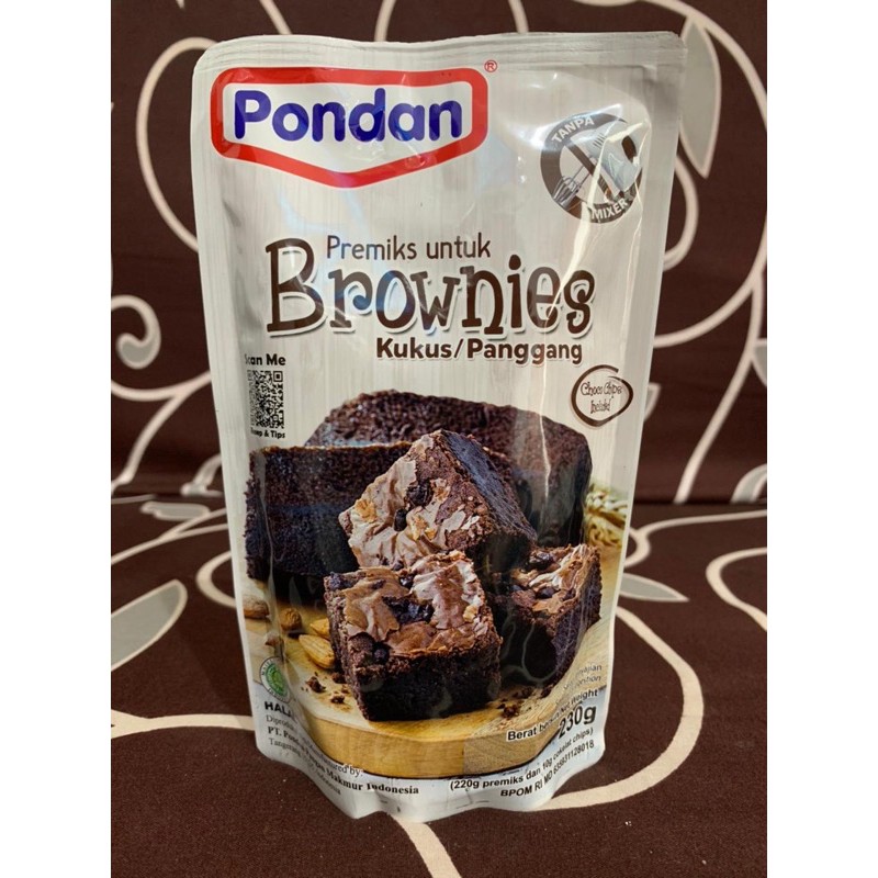 

Pondan Premiks Untuk Brownies 230grm