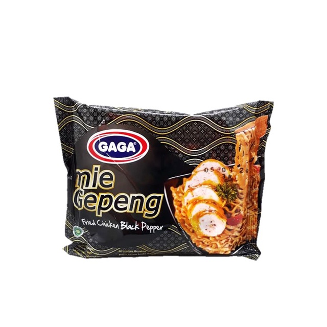 Mie Gepeng Goreng Ayam Lada Hitam 75 gr Shopee Indonesia