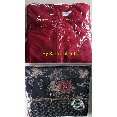 baju melayu wanita modern  1 stel size M-XL