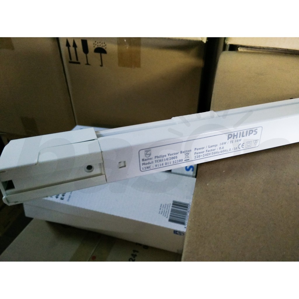 PHILIPS TL5 Batten TCH Vector 14W 840 / 865 600mm - KHUSUS OJOL