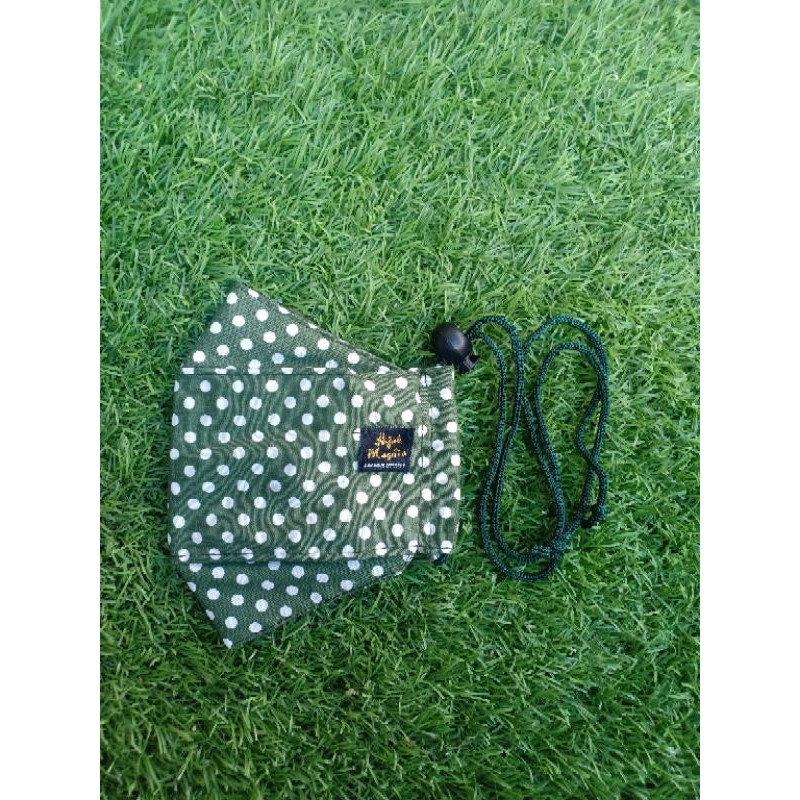 MASKER KAIN ORIGAMI Motif Polkadot