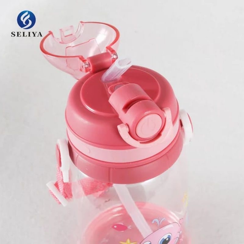 BOTOL MINUM TEMPAT MINUM ANAK MOTIF HEWAN 550ML KD 2667