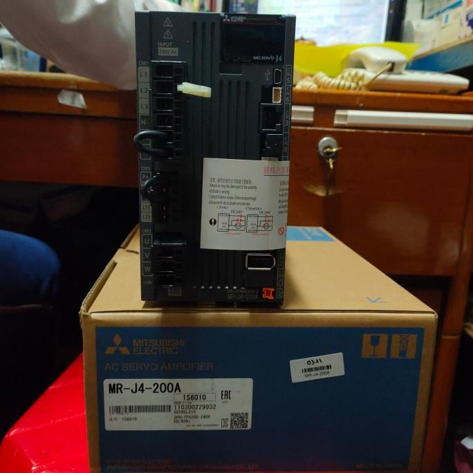 Ac Servo Amplifier Mr-J4-200A Mitsubishi