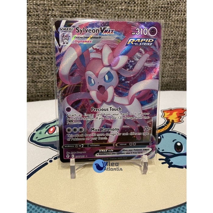 Pokemon TCG English Sylveon VMAX - 75/203 - Evolving Skies