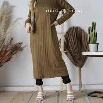 Tunik Rajut Wanita Panjang / Atasan Wanita Tunik Rajut Premium "MPW. 133946"