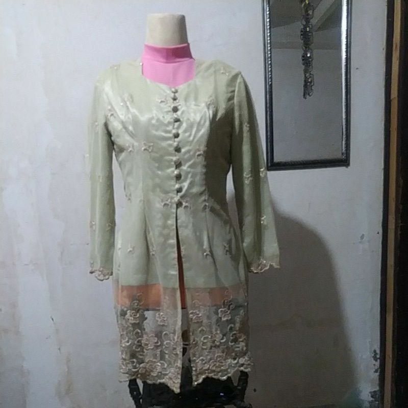 KebayaBrokatHijauMint