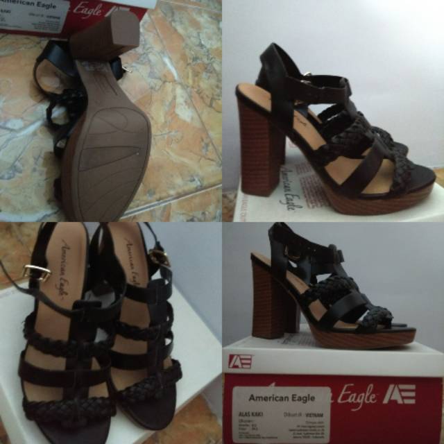 Sepatu american eagle hitam