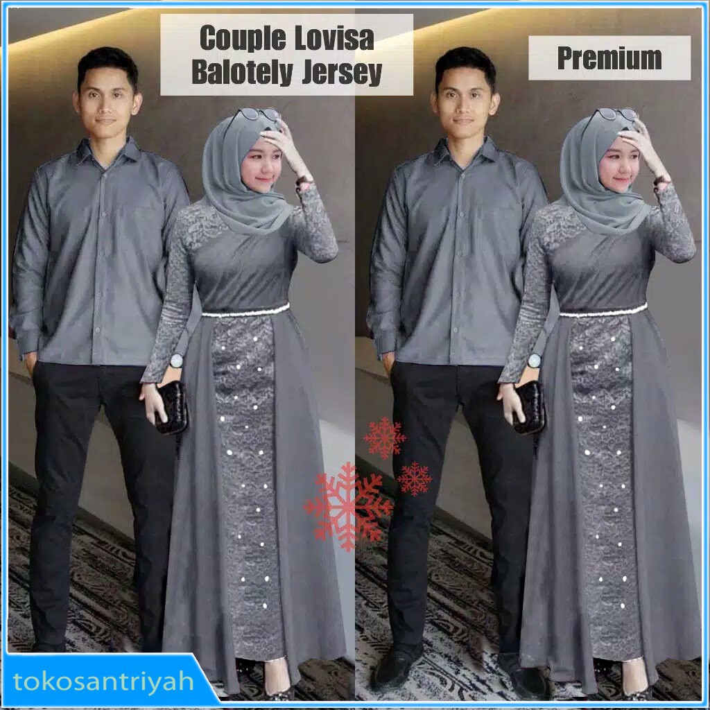 Beli Baju Couple Kondangan Kekinian Brukat Baju Gamis Couple Terbaru 2021 Pasangan Baju Kapelan Pacar Seetracker Indonesia