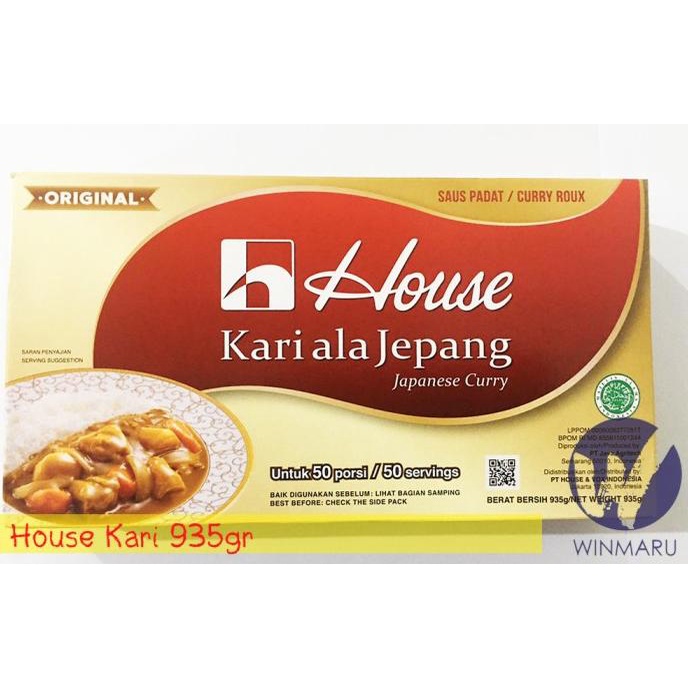 

House Curry - kari ala Jepang 1 Kg