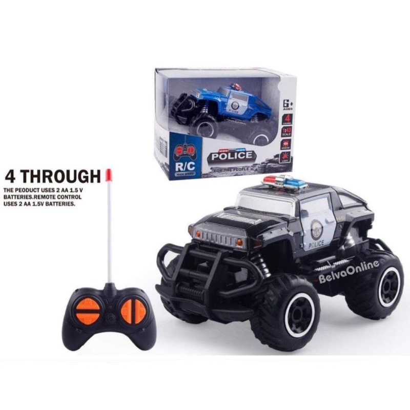 ( Free Baterai) RC Mobil Remote offroad mini car 1:43 SCALE mainan anak