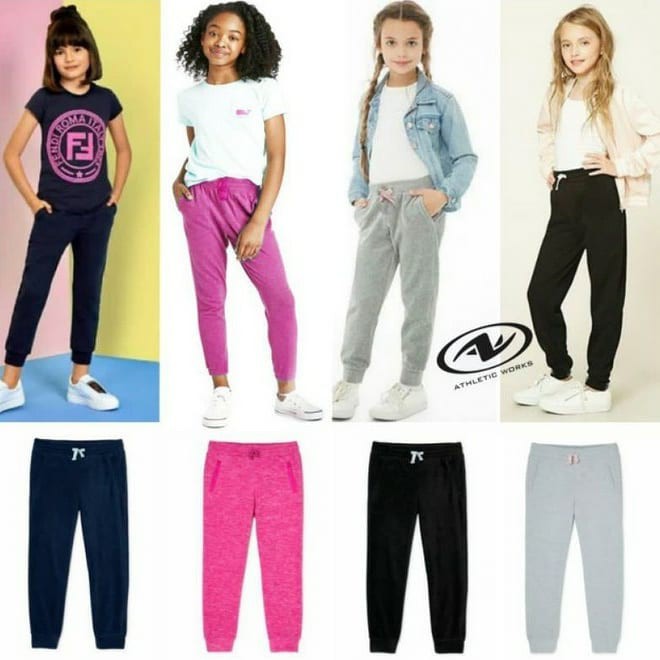 Athletic works jogger | Celana jogger anak athletic works | Celana jogger anak murah size 4-14y
