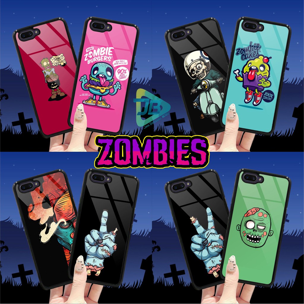 HARDCASE 2D GLOSSY ZOMBIES OPPO VIVO XIAOMI SAMSUNG REALME IPHONE ALL TYPE JB4679