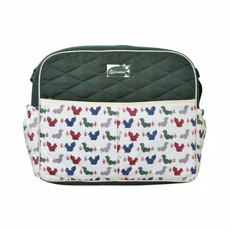 SNOBBY TAS BAYI BESAR SERI SQUIRREL SAKU MOTIF TPT5673