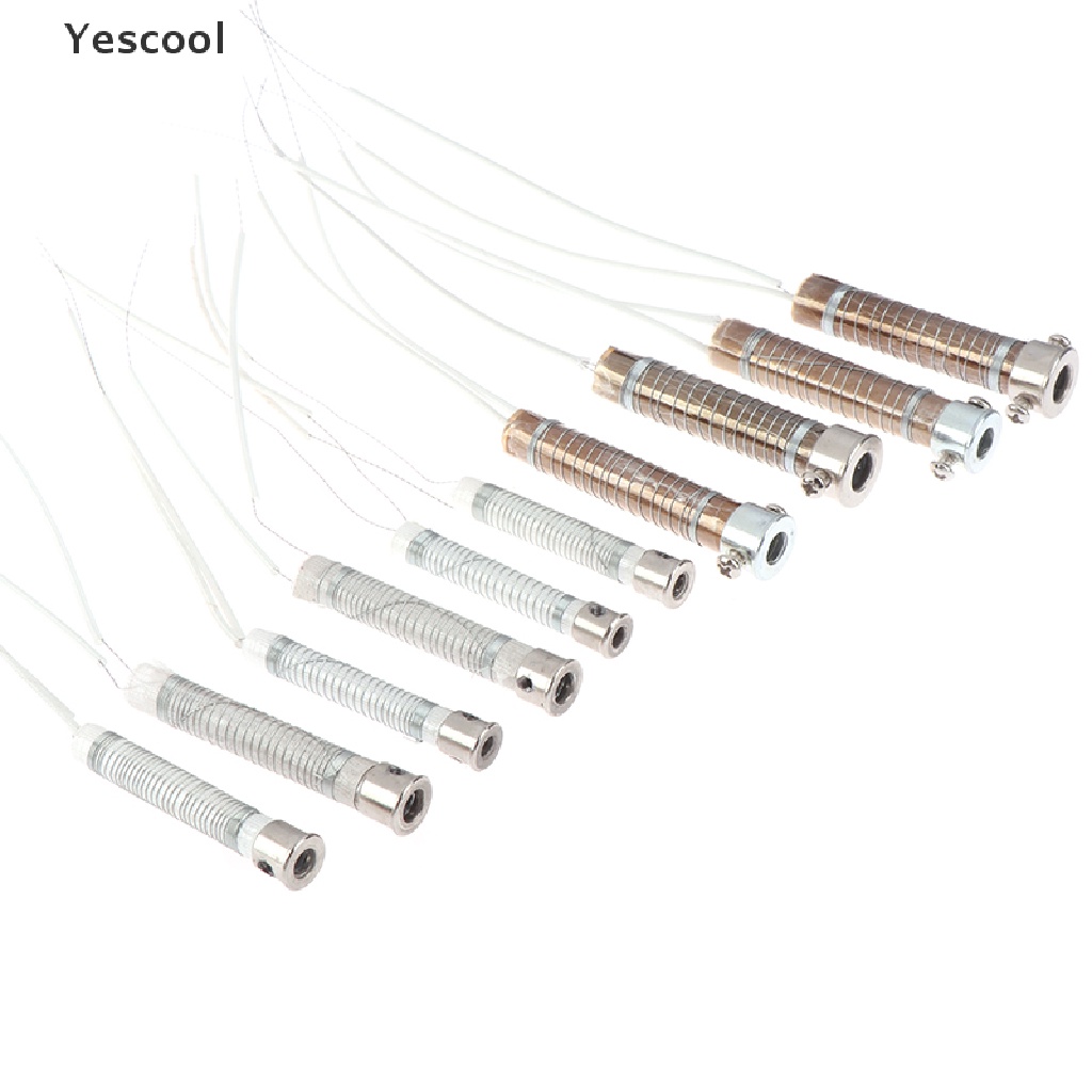 Yescool 2pcs 220V 30W-100W Core Heating Element Pengganti Untuk Solder