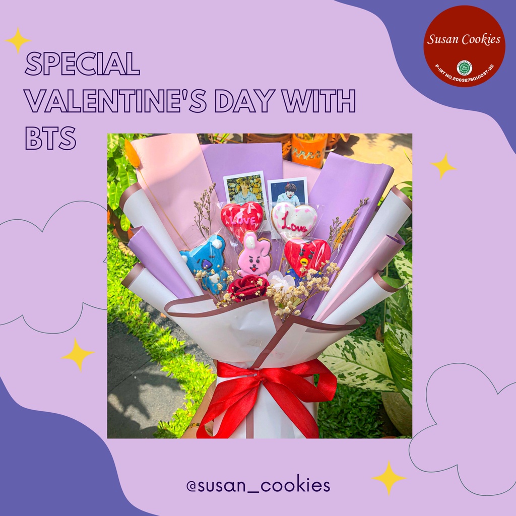 

SPECIAL VALENTINE'S DAY WITH BTS - BOUQUETTE B