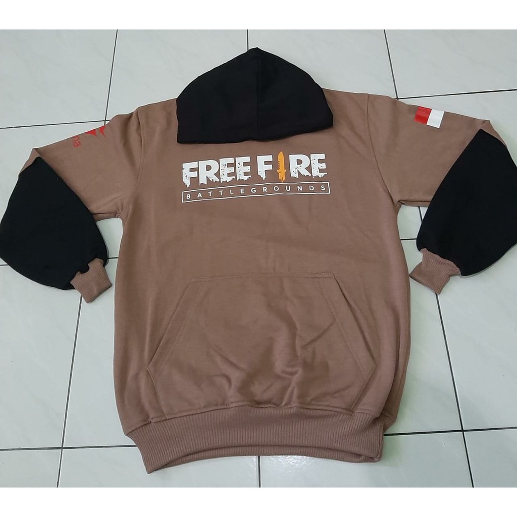 Sweater Hoodie Free Fire Anak Dan Dewasa