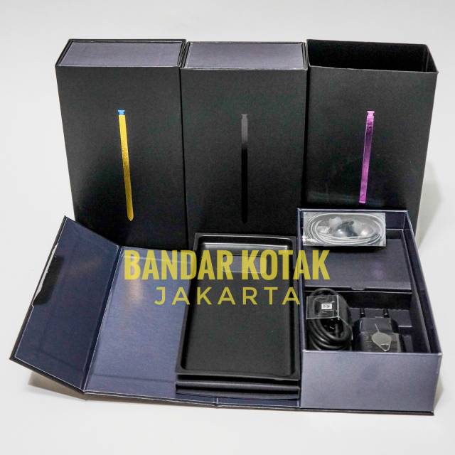

Dus box kotak samsung note 9 full set