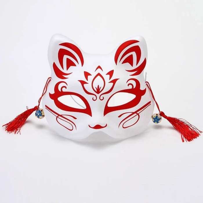 TOHK topeng kitsune fox bunkasai japanese festival mask halloween